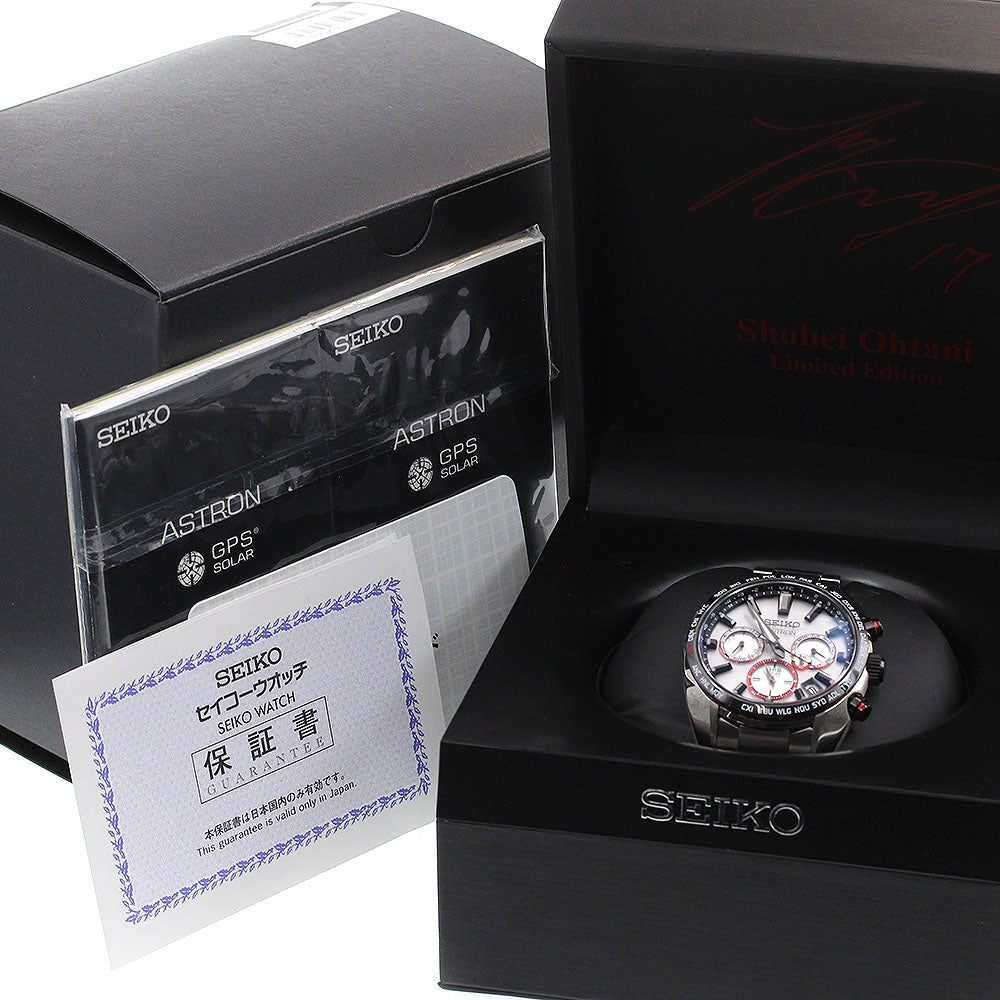 SEIKO Astron Shohei Ohtani Limited Edition SBXC081 Men's Watch_869399