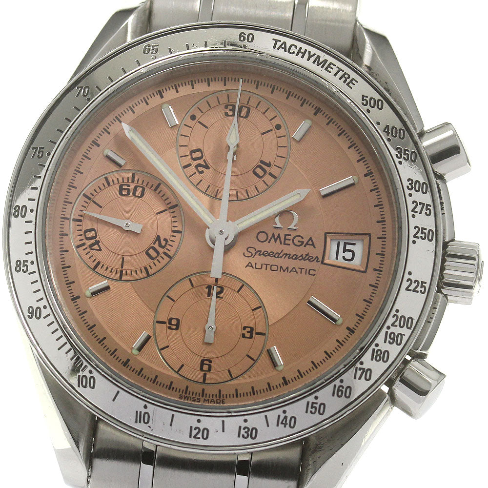 OMEGA Speedmaster 3513.60 Chronograph Date pink Dial Automatic Men's_869409