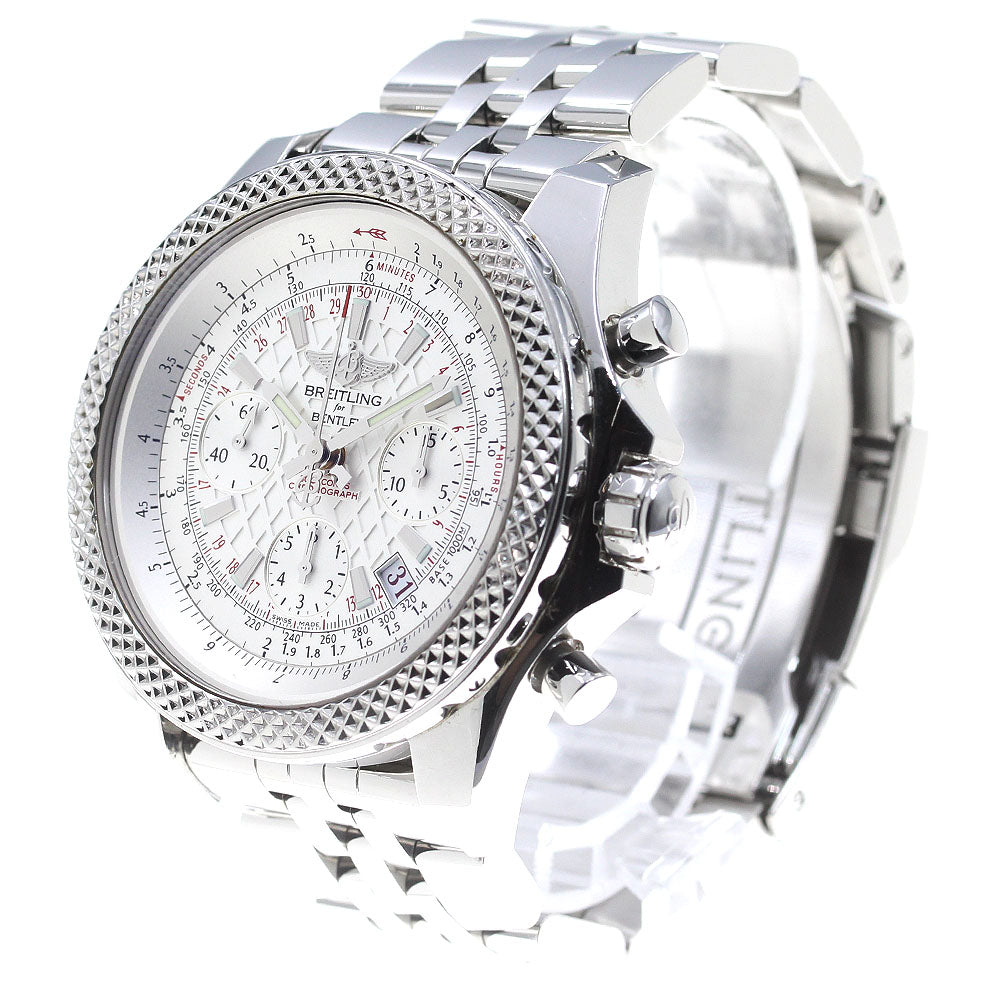 BREITLING Bentley B06S AB0612 Chronograph Silver Dial Automatic Men's _869411