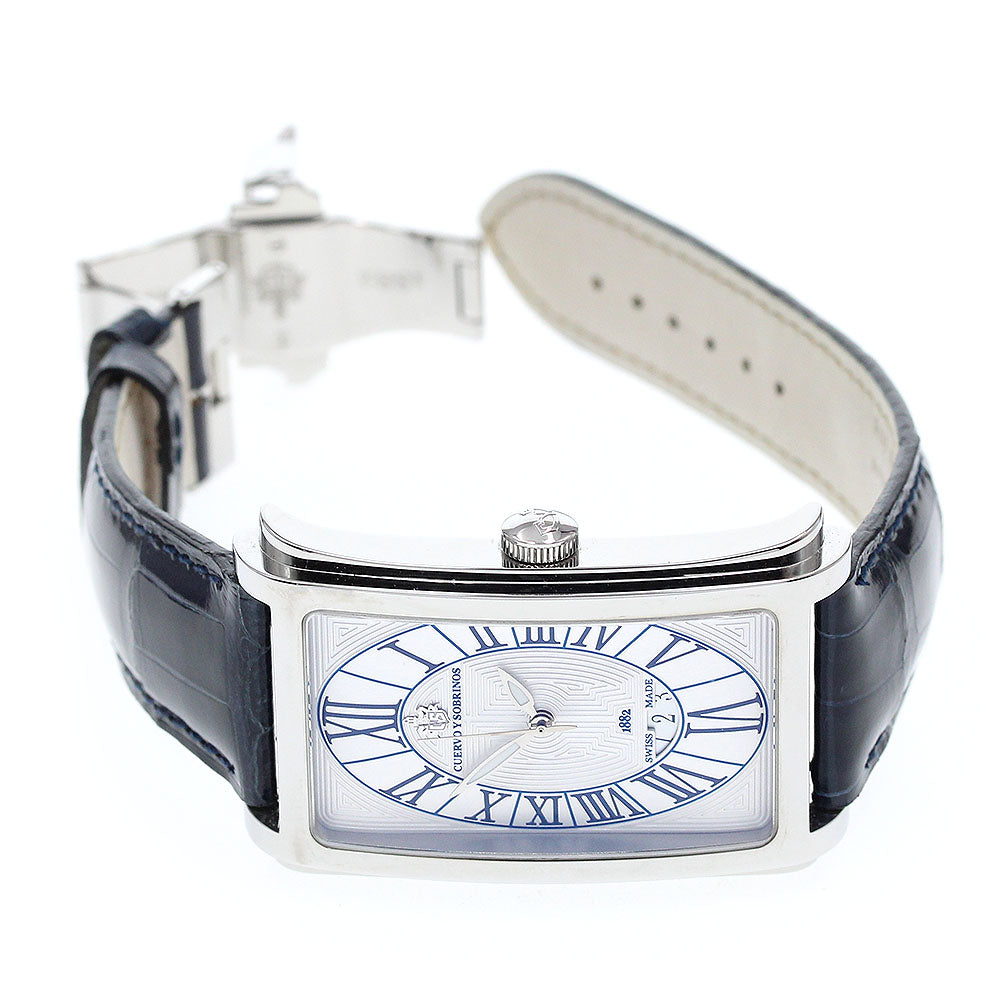 CUERVO Y SOBRINOS Havana Prominente A1012 Silver Dial Automatic Men's Watch_869418