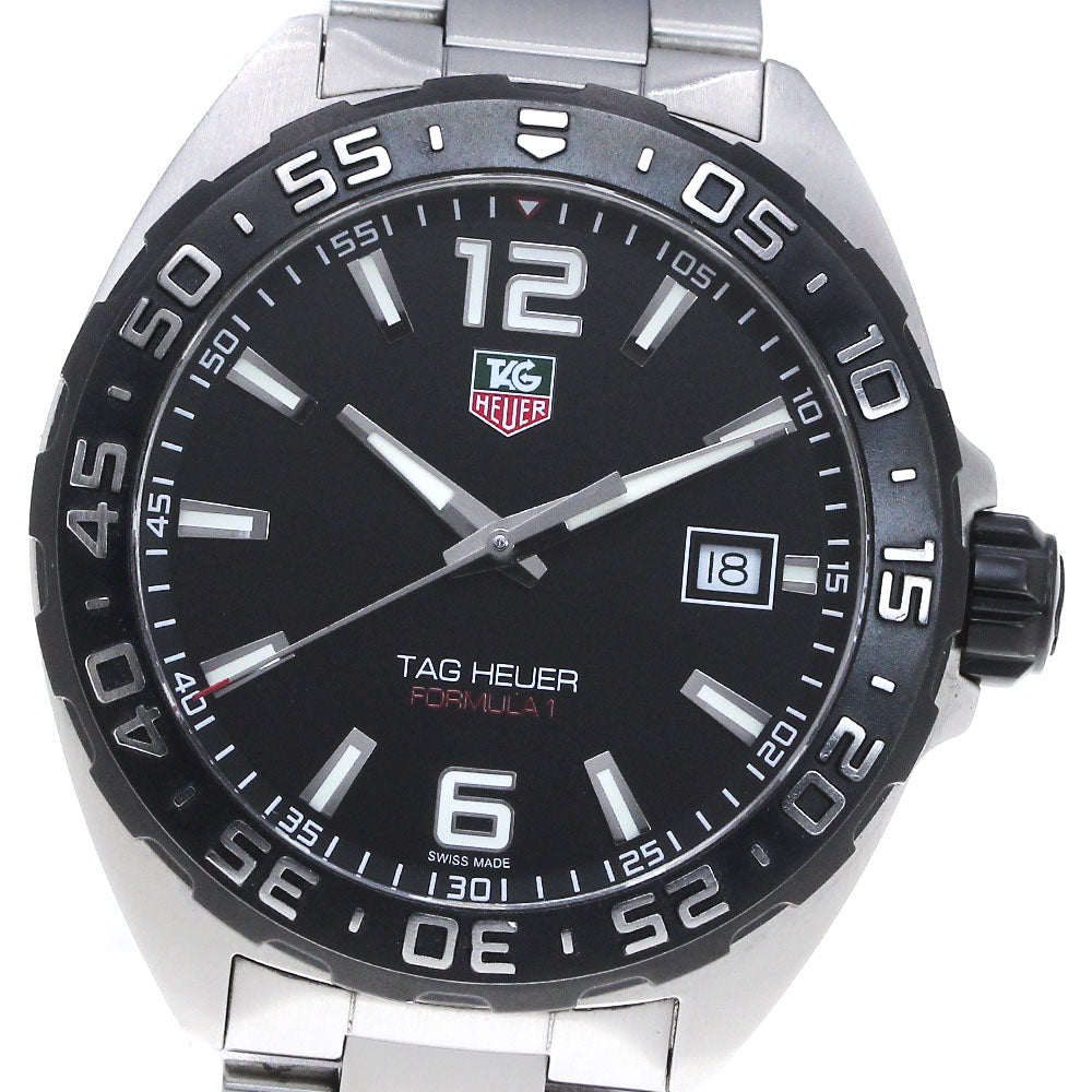 TAG HEUER Formula 1 WAZ1110.BA0875 Date black Dial Quartz Men's Watch_869420
