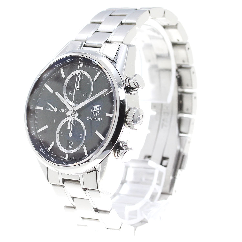 TAG HEUER Carrera Caliber 1887 CAR2110-2 Chronograph black Dial Automatic_869432