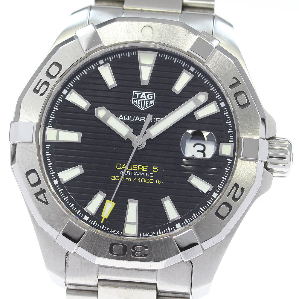 TAG HEUER Aqua Racer Caliber 5 WAY2010-0 Date Automatic Men's Watch_869434