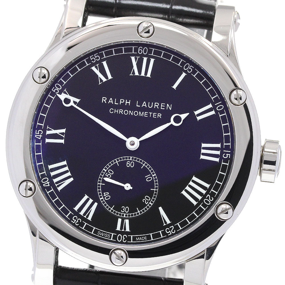RALPH LAUREN Classic RLR0220706 Chronometer 45MM black Dial Automatic Men's Watch_869502