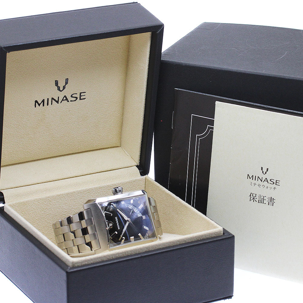 MINASE Five windows VM03-M01SB Date black Dial Automatic Men's Watch_869561