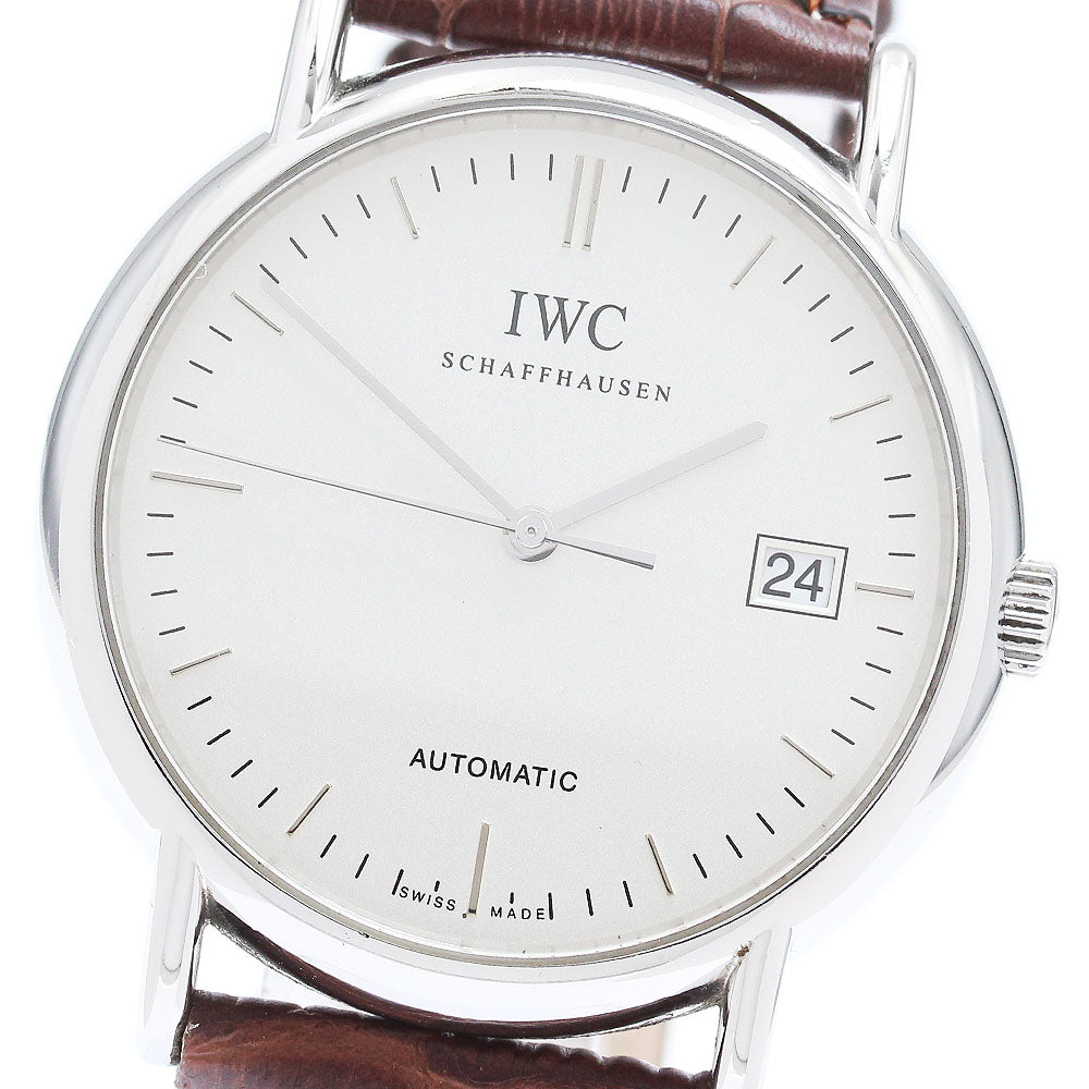 IWC SCHAFFHAUSEN Portofino IW353312 Date white Dial Automatic Men's Watch_869562
