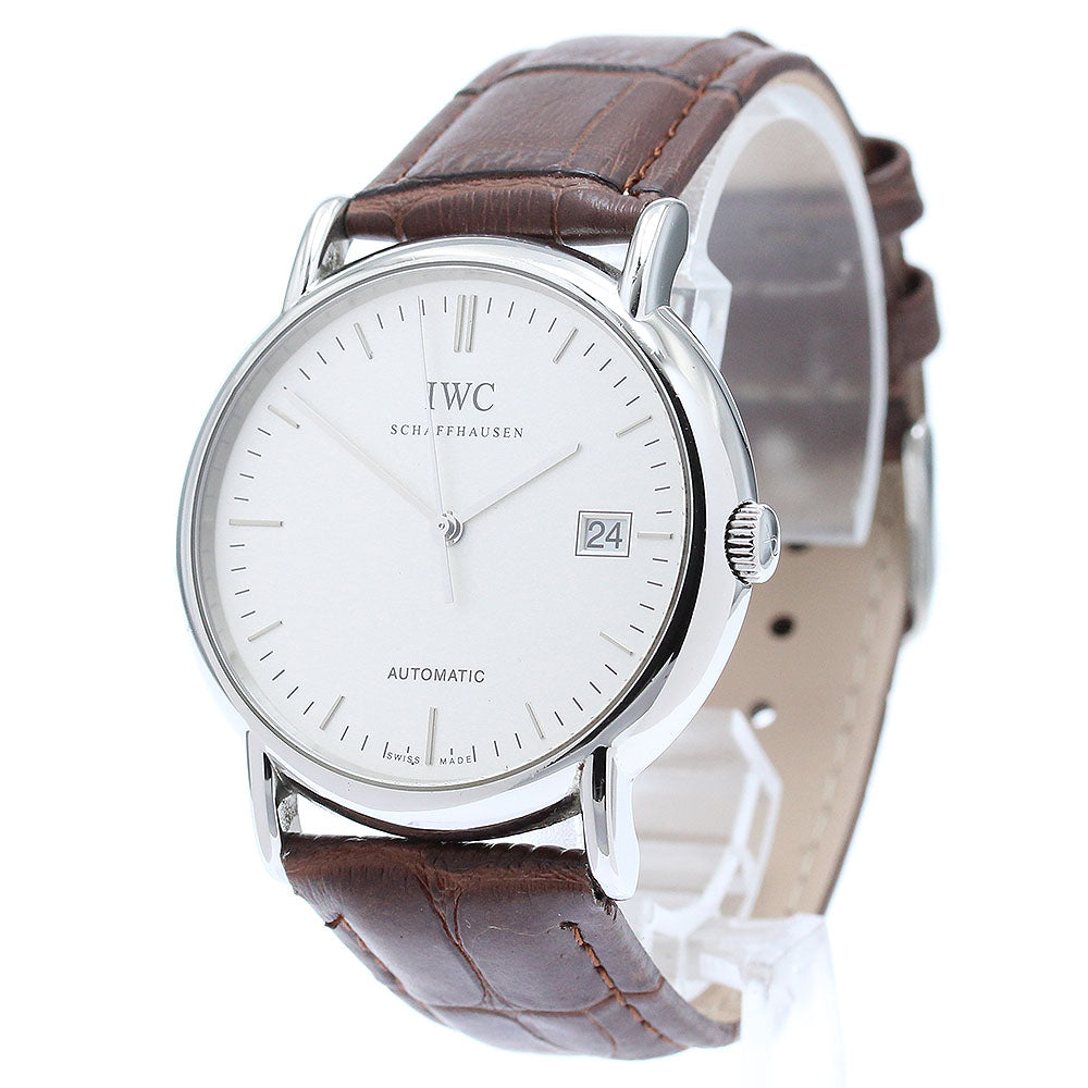 IWC SCHAFFHAUSEN Portofino IW353312 Date white Dial Automatic Men's Watch_869562