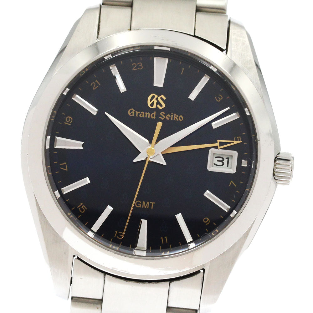 SEIKO Grand Seiko SBGN009/9F86-0AD0 GMT Navy Dial Quartz Men's Watch_869594