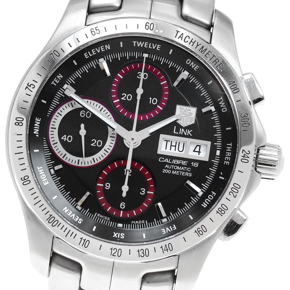 TAG HEUER Link CJF211C Day-Date Chronograph Automatic Men's Watch_869613