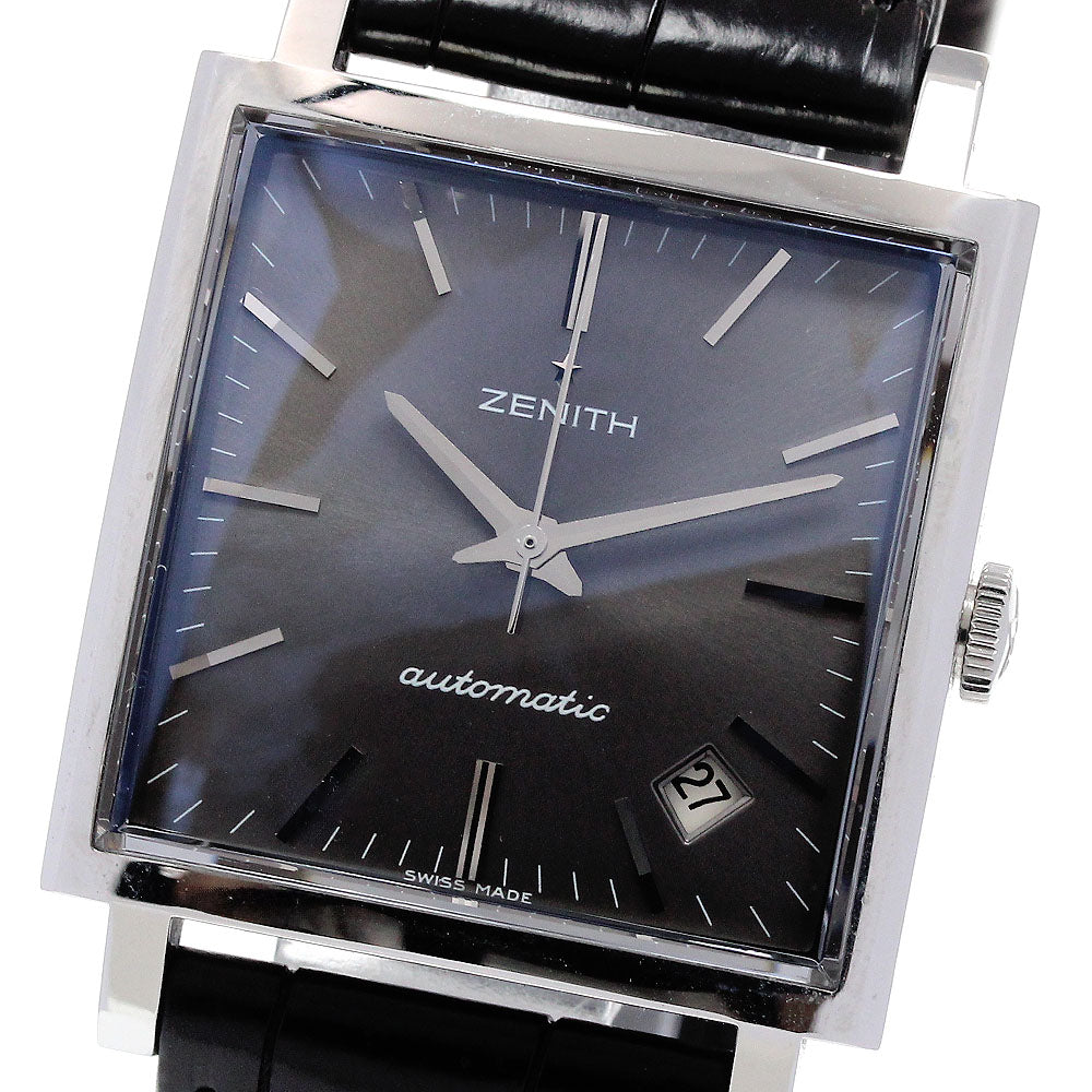 ZENITH New Vintage 1965 03.1965.670 Date Gray Dial Automatic Men's Watch_869619
