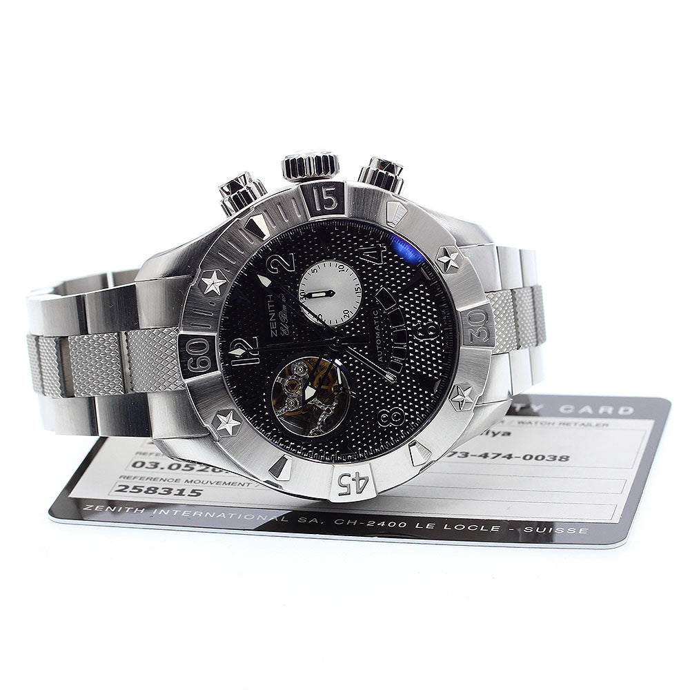 ZENITH Defying Classic Open El Primero 03.0526.4021/21.M526 AT Men's_869620