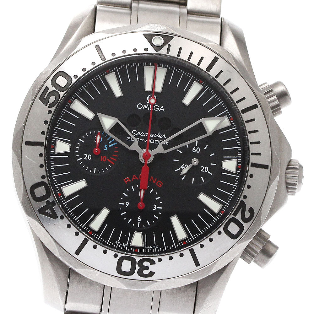 OMEGA Seamaster300 racing 2269.52 Chronograph black Dial Automatic Men's Watch_869633