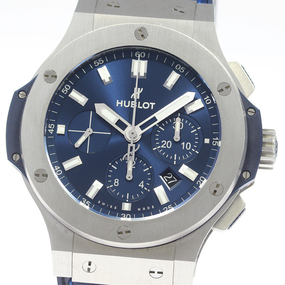 HUBLOT Big Bang Steel Blue 301.SX.7170.LR Chronograph Date blue Dial Automatic Men's Watch_869648
