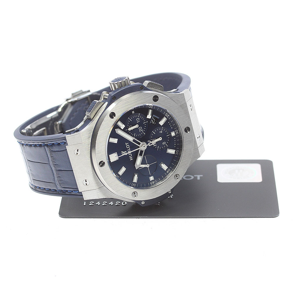 HUBLOT Big Bang Steel Blue 301.SX.7170.LR Chronograph Date blue Dial Automatic Men's Watch_869648