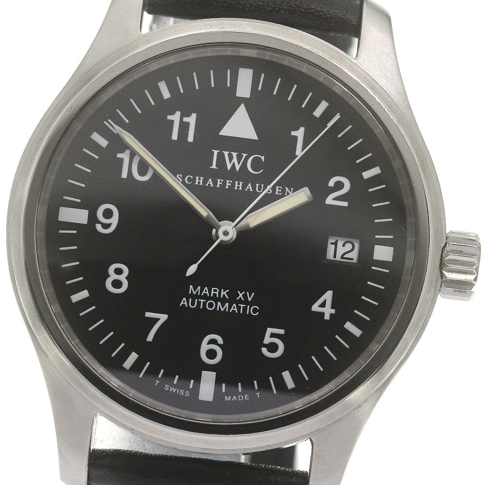 IWC SCHAFFHAUSEN Pilot watch Mark XV IW325301 Date Automatic Men's Watch_869651