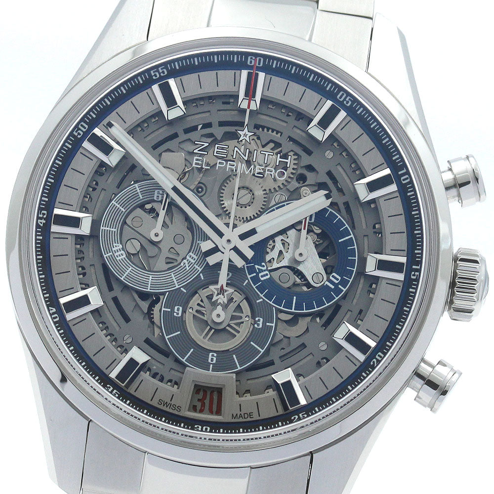 ZENITH El Primero Full Open 03.2081.400 Date Chronograph AT Men's Watch_869655