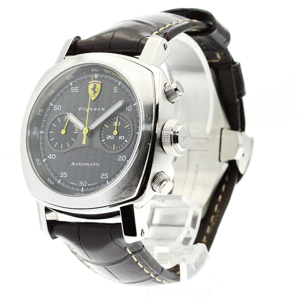 OFFICINE PANERAI Ferrari scuderia FER00014 Flyback chronograph black Dial Automatic Men's Watch_869658