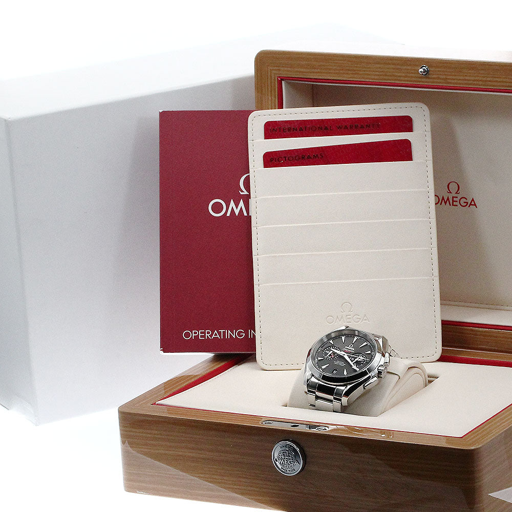 OMEGA Seamaster 150M Aqua Terra 231.10.43.52.06.001 GMT Automatic Men's_869669