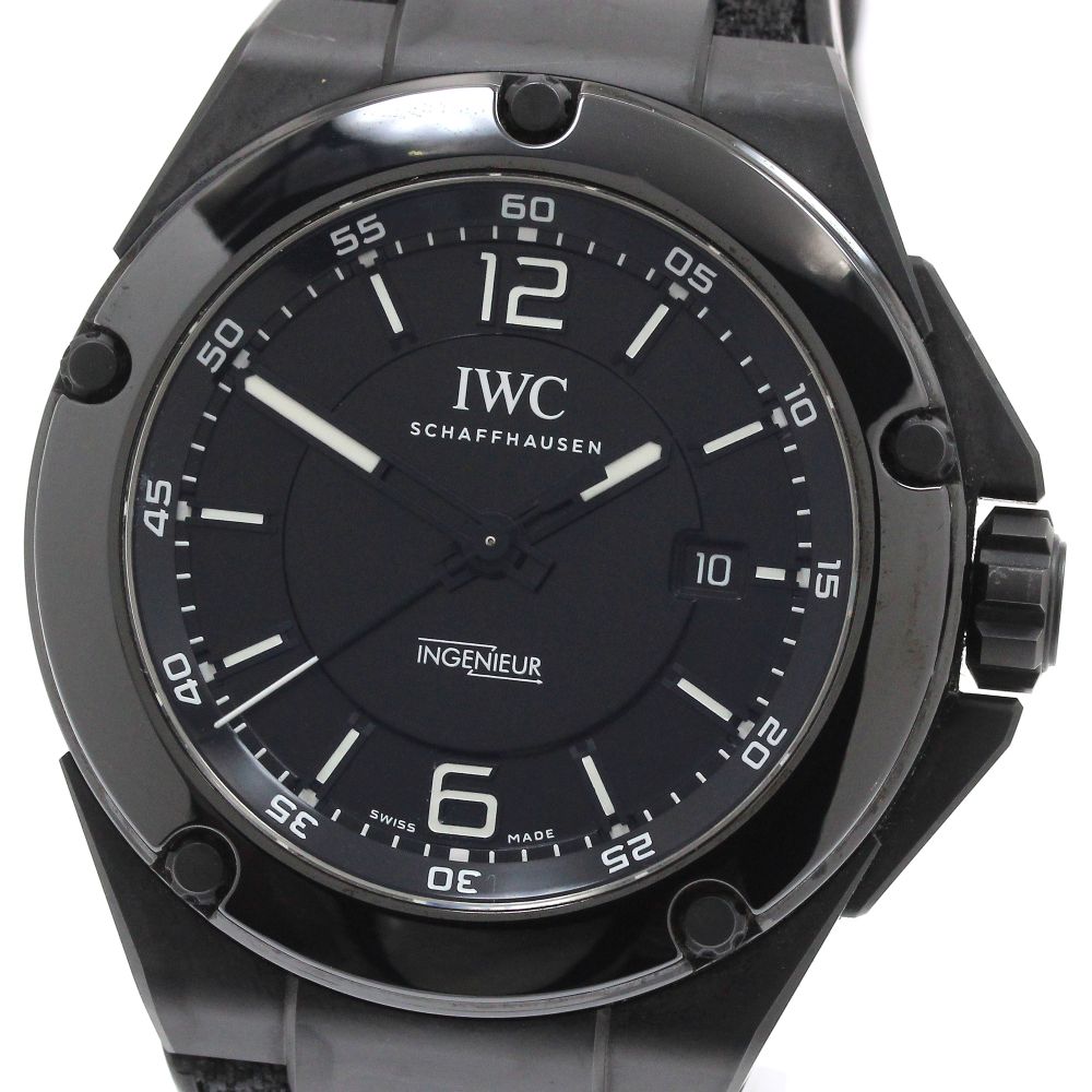 IWC SCHAFFHAUSEN Ingenieur Automatic AMG Black Series IW322503 Date black Dial Automatic Men's Watch_869681