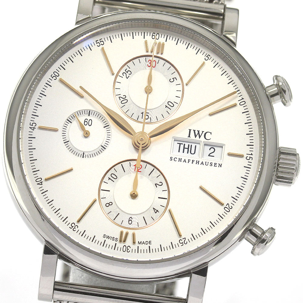 IWC SCHAFFHAUSEN Portofino IW391022 Chronograph Automatic Men's Watch_869697