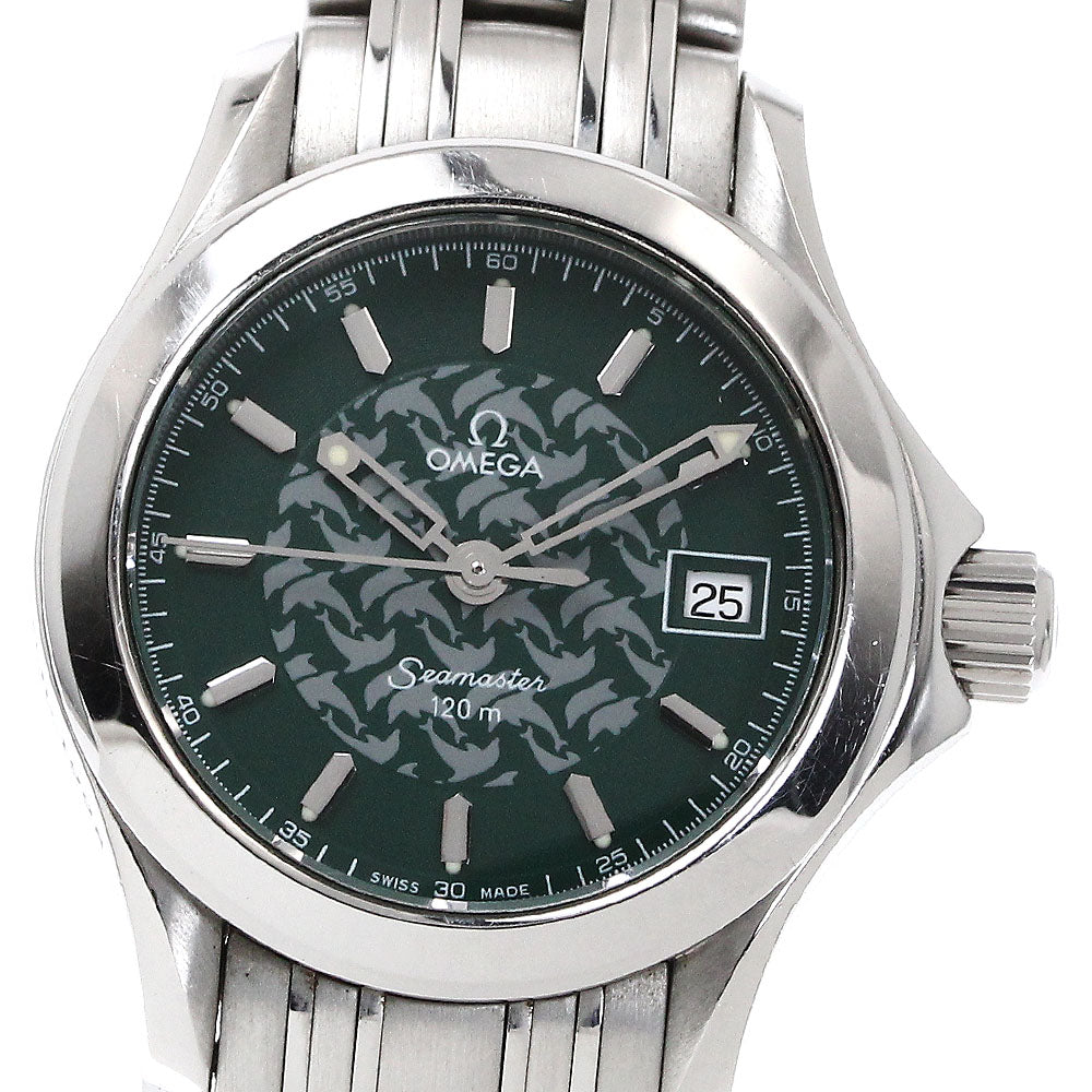 OMEGA Seamaster120 Jacques Mayol 1998 2586.70 Date Quartz Ladies Watch_869716