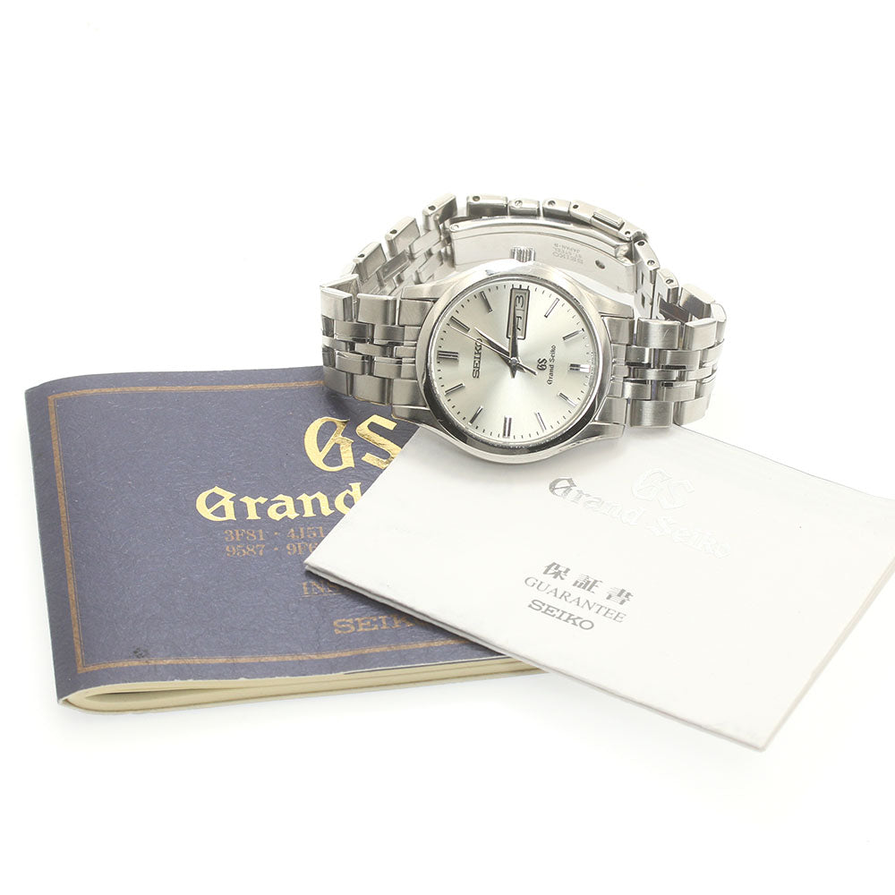 SEIKO Grand Seiko SBGT015/9F83-0AB0 Day date Silver Dial Quartz Men's Watch_869718