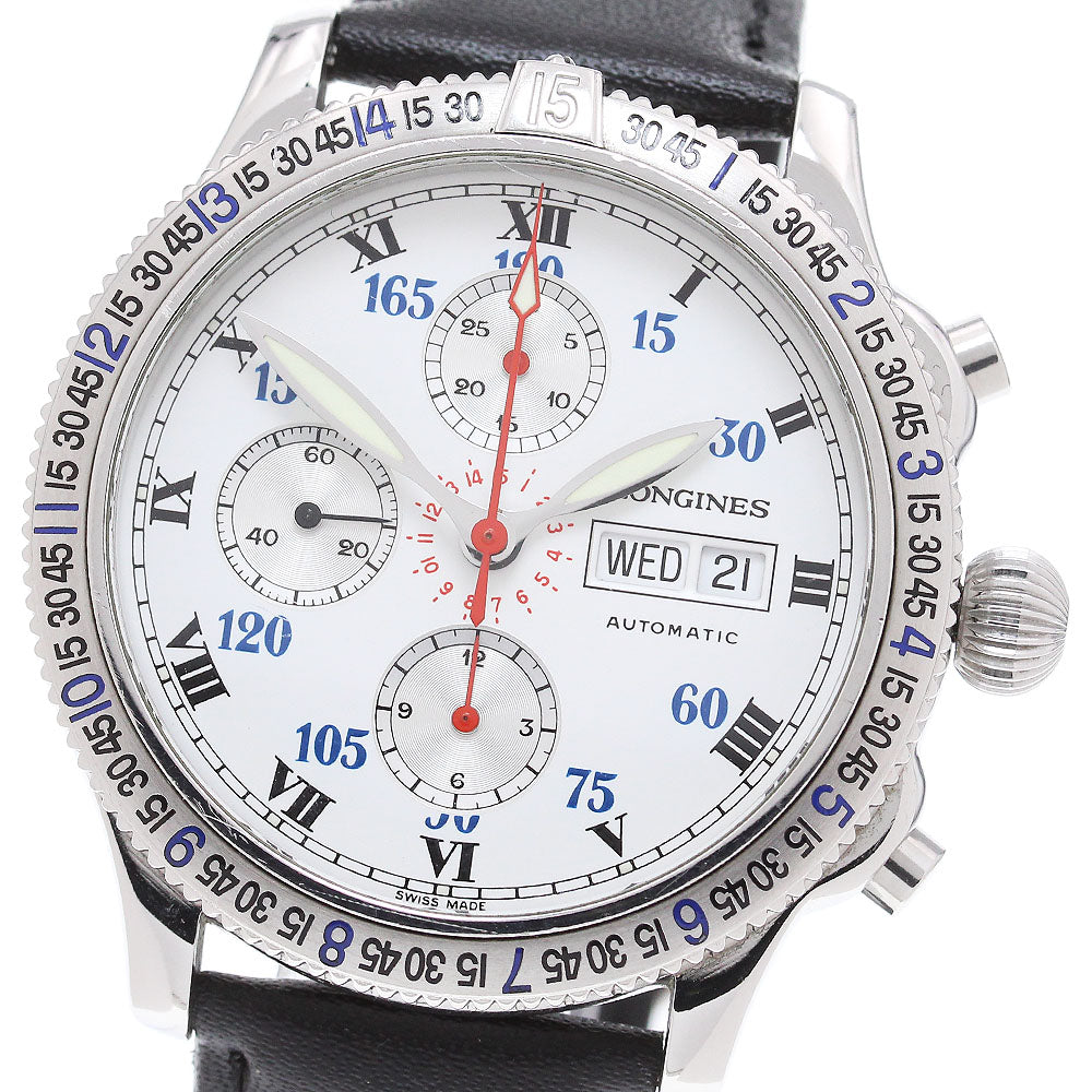 LONGINES Lindberg L2.618.4 Chronograph day date Automatic Men's Watch_869724