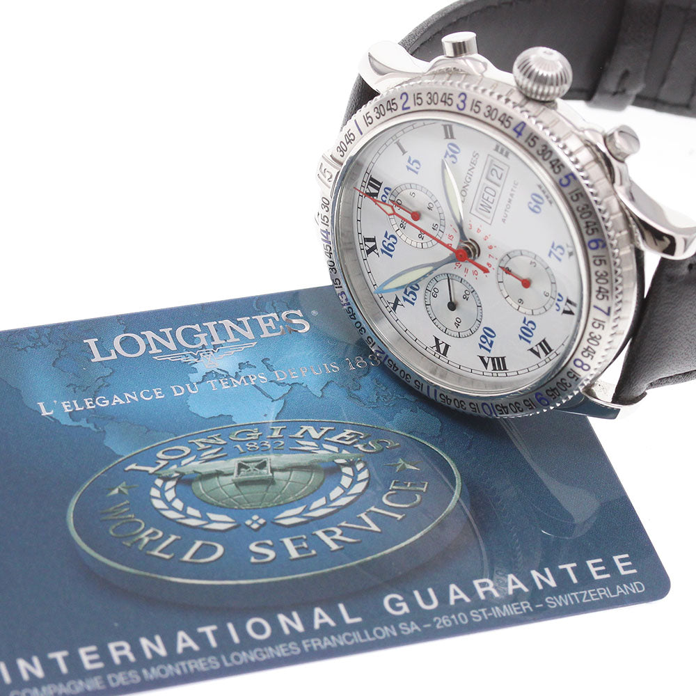 LONGINES Lindberg L2.618.4 Chronograph day date Automatic Men's Watch_869724