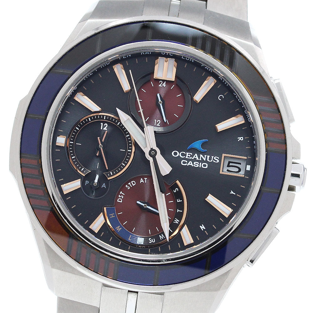 CASIO Oceanus Manta OCW-S5000D-1AJF Solar Powered Radio Men's Watch_869734