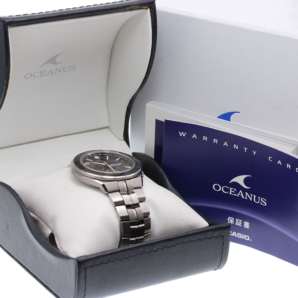 CASIO Oceanus Manta OCW-S5000D-1AJF Solar Powered Radio Men's Watch_869734