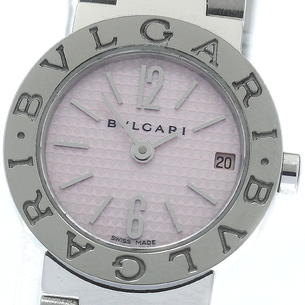 BVLGARI BVLGARIBVLGARI BB23SS Date pink Dial Quartz Ladies Watch_869750