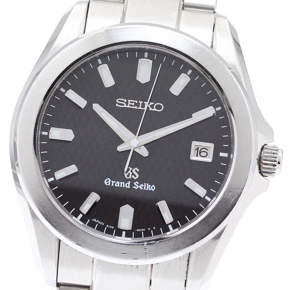 SEIKO Grand Seiko SBGF021/8J56-8020 Date black Dial Quartz Men's Watch_869755