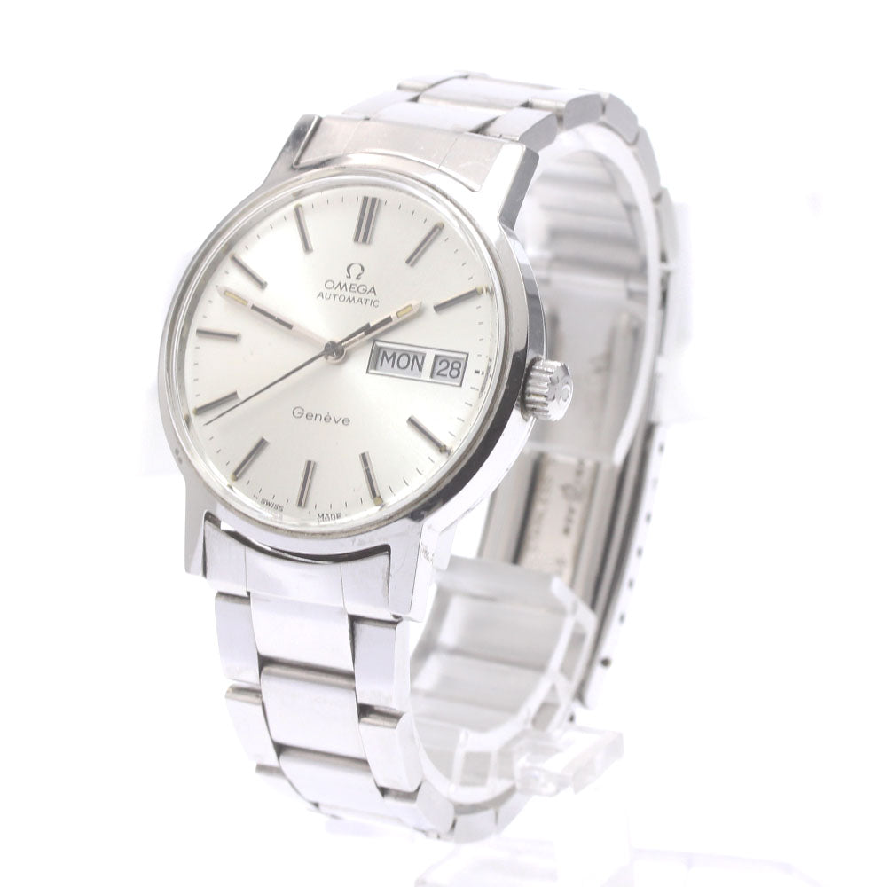 OMEGA Geneve 166.0117 Day Date cal.1022 Silver Dial Automatic Men's Watch_869760