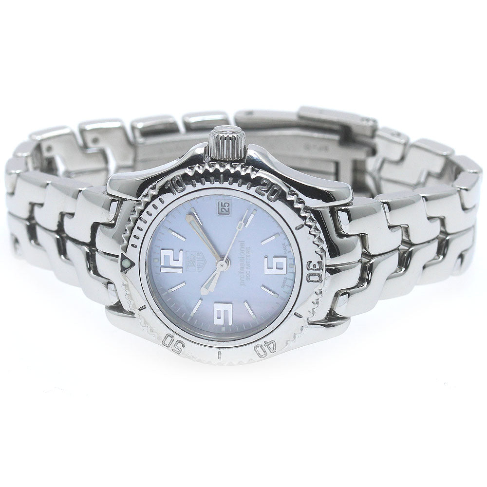 TAG HEUER professional WT141B Date Blue shell Dial Quartz Ladies Watch_869764