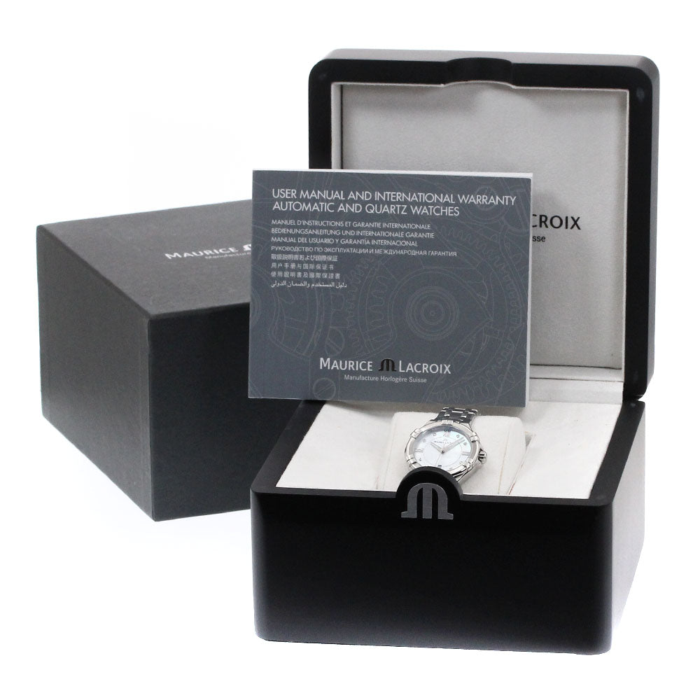MAURICE LACROIX icon AI1004 Date shell Dial Quartz Ladies Watch_869770