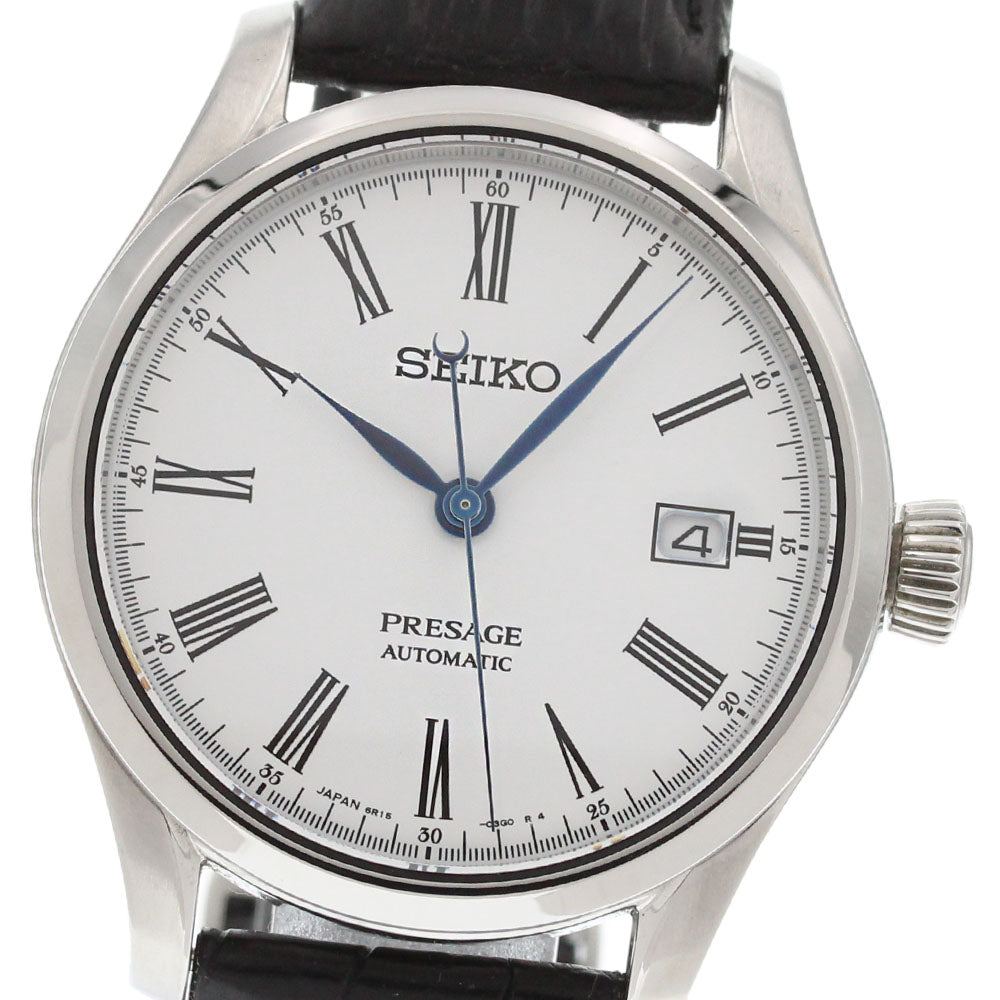 SEIKO Pureza SARX049/6R15-03V0 Date enamel dial white Dial Automatic Men's Watch_869771