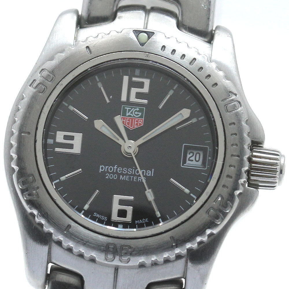 TAG HEUER Link WT1410 Date black Dial Quartz Ladies Watch_869833