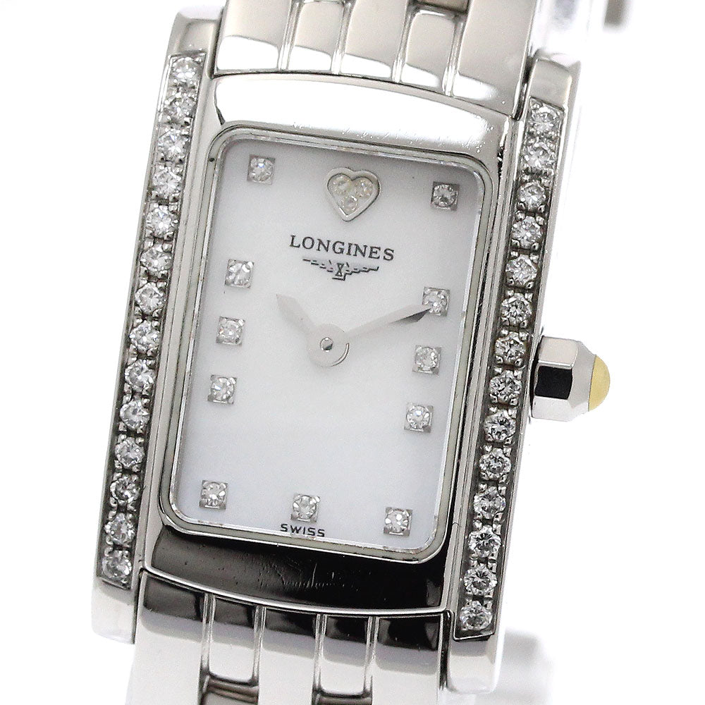 LONGINES Dolce Vita L5.158.0 Side diamond White shell Dial Quartz Ladies_869834