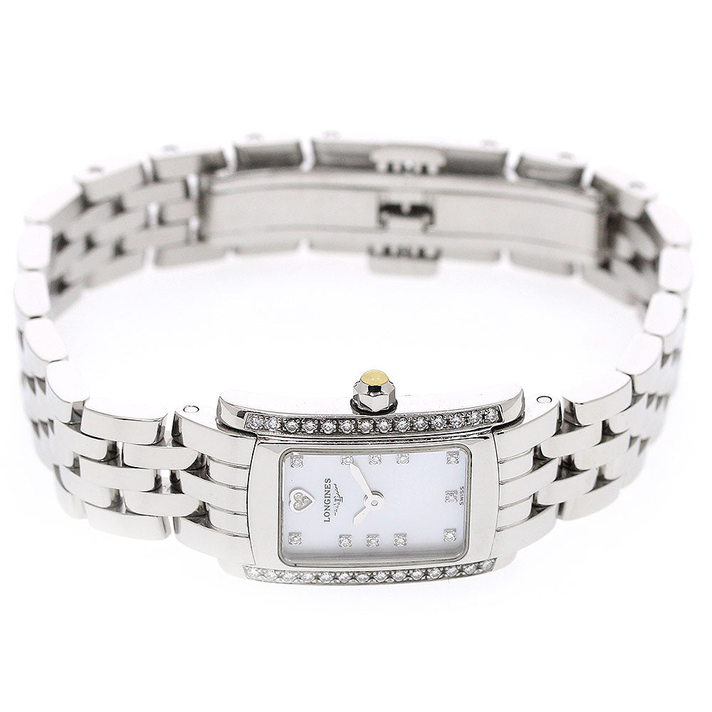 LONGINES Dolce Vita L5.158.0 Side diamond White shell Dial Quartz Ladies_869834