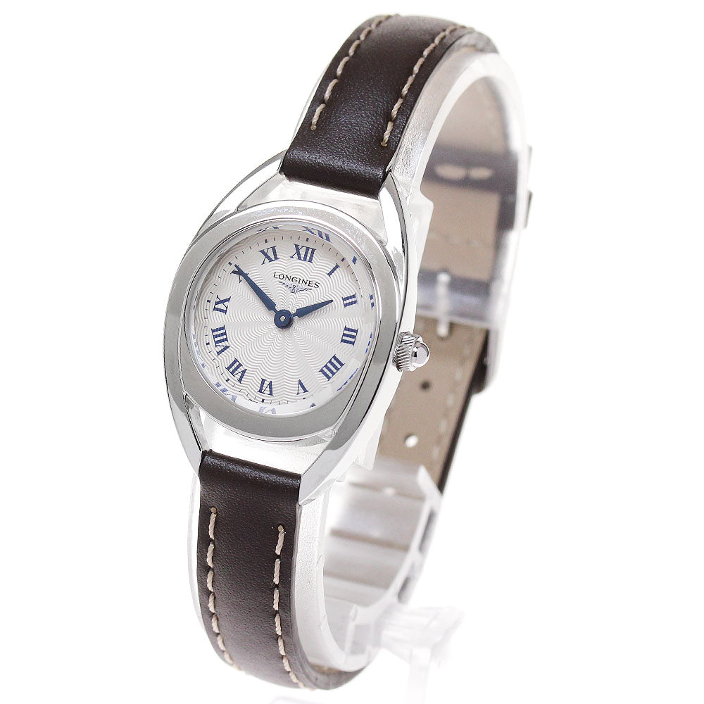 LONGINES Equestrian L6.135.4 Silver Dial Quartz Ladies Watch_869853