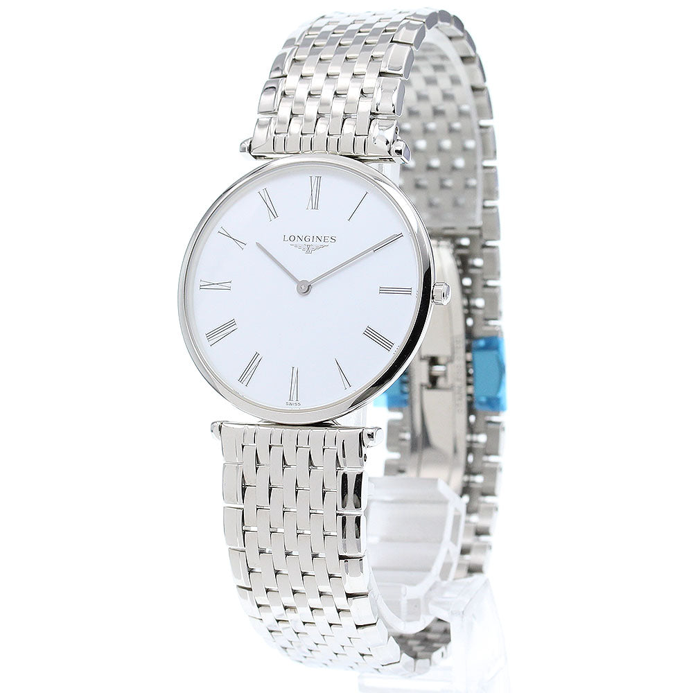 LONGINES Grand classic L4.755.4 White Dial Quartz Men's Watch_869854