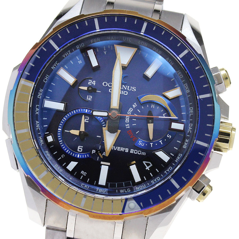 CASIO Oceanus Cacharo OCW-P2000D-2AJF Bluetooth Solar Powered Radio Men's_869864