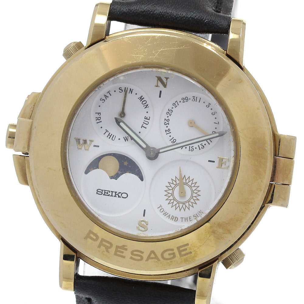 SEIKO Solar Powered Presage SAWV003/7F38-9A00 Solar Powered Men's Watch_869868