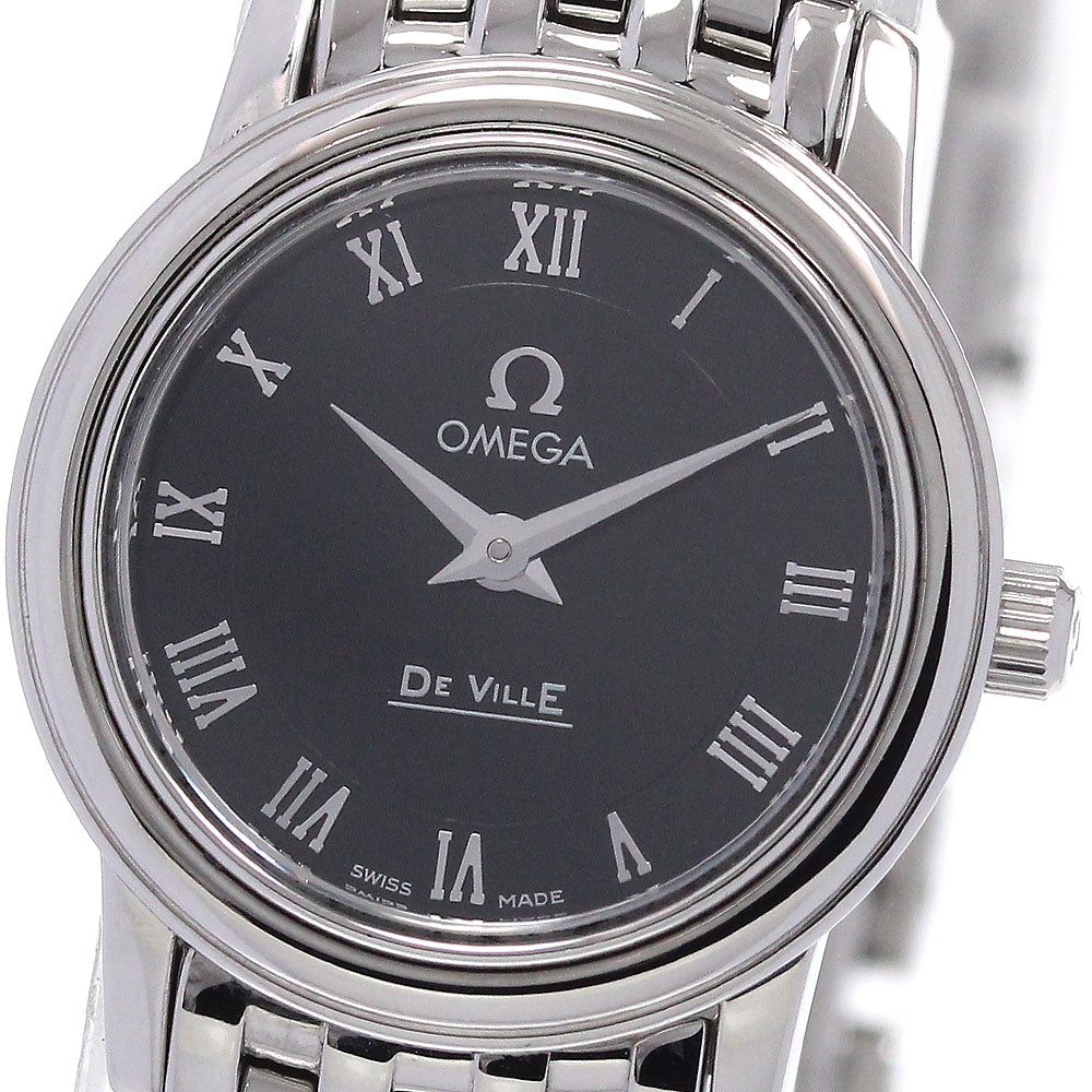 OMEGA De Ville Prestige 4570.52 black Dial Quartz Ladies Watch_869882