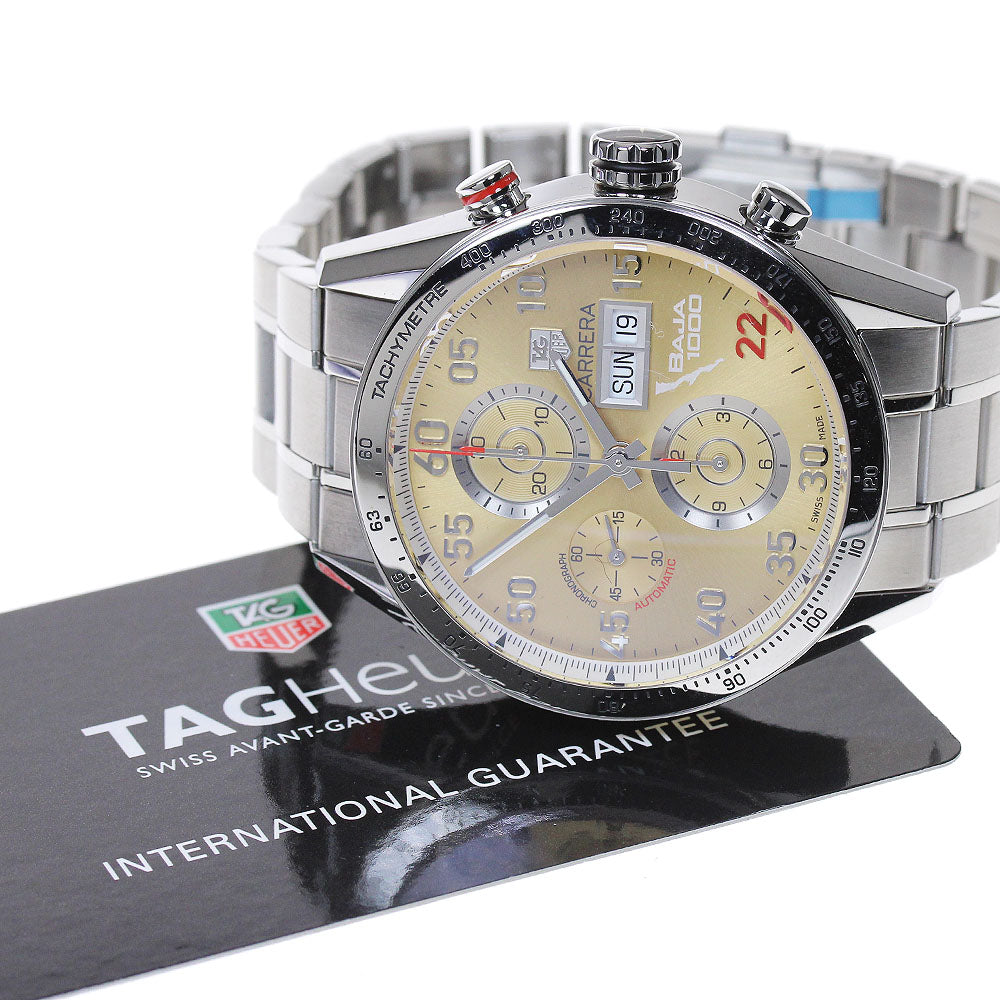 TAG HEUER Carrera Baja California 1000 CV2A1H gold Dial Automatic Men's_869894