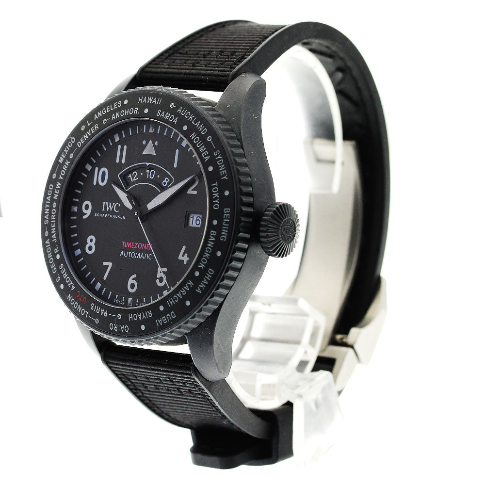 IWC Pilot's Watch Timezoner Top Gun IW395505 Ceratanium Automatic Men's_869917