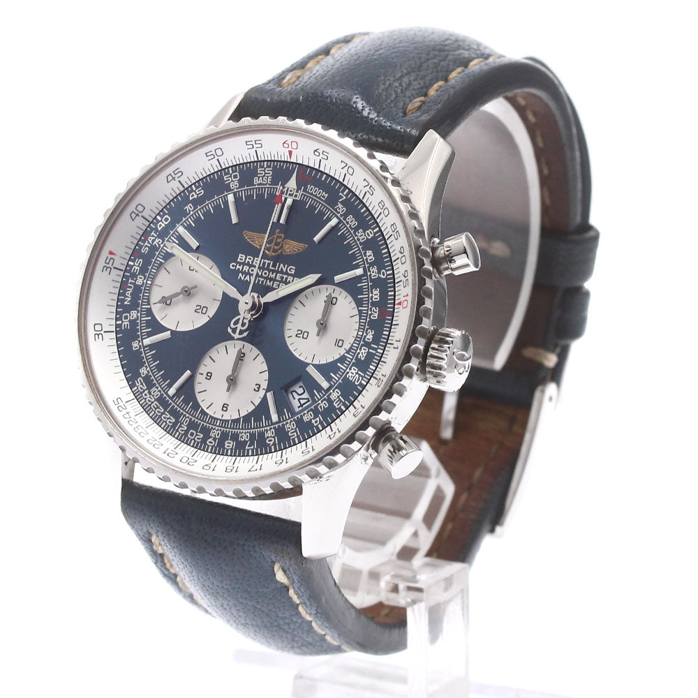BREITLING Navitimer A23322 Chronograph blue Dial Automatic Men's Watch_869937