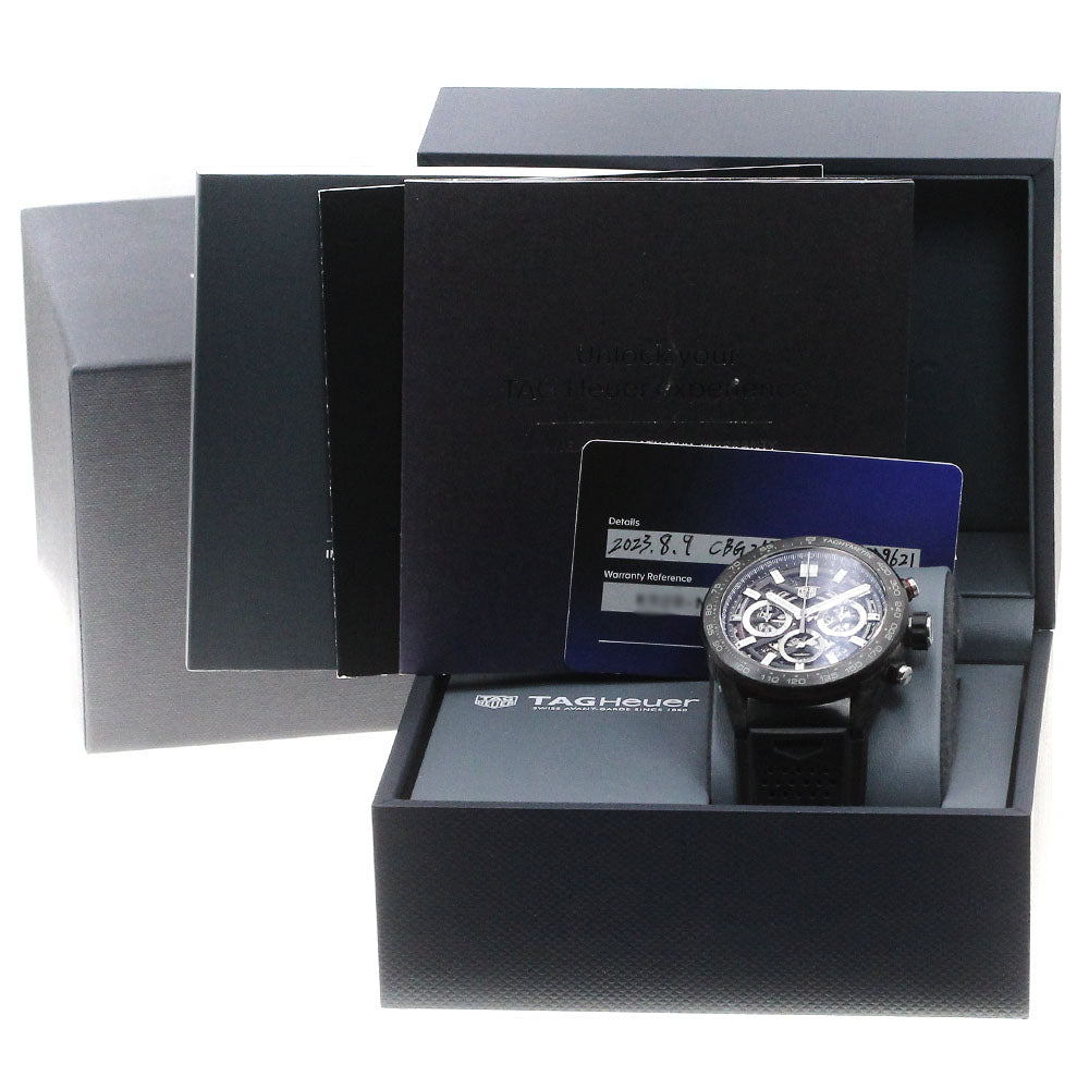 TAG HEUER Carrera Caliber Heuer 02 CBG2A91 Chronograph Automatic Men's_869944