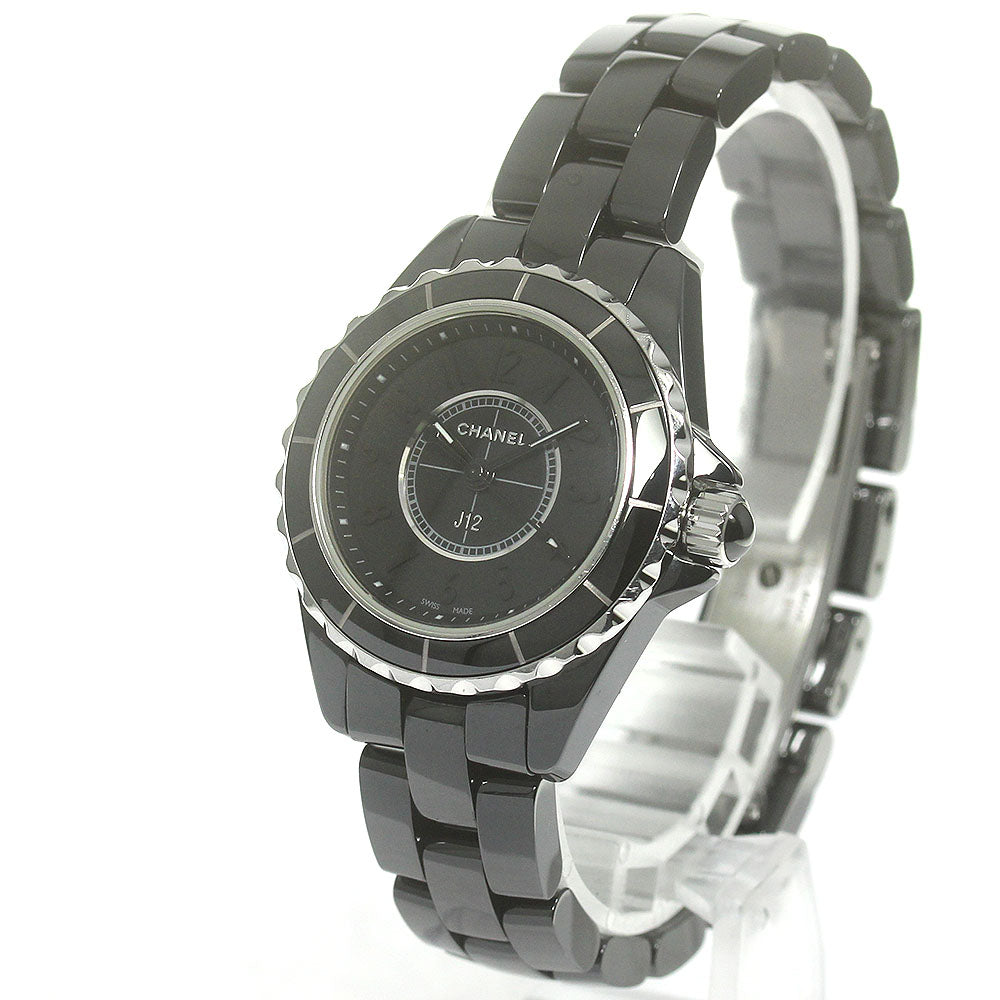 CHANEL J12 Intense Black H4196 black Dial Quartz Ladies Watch_869961