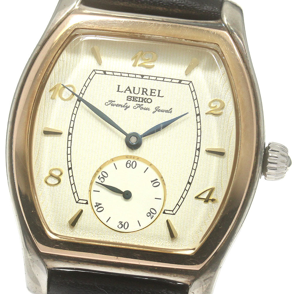 SEIKO Laurel 4S28-5010/LJAK600 BezelK18 Cal.4S28A Hand Winding Men's_869962